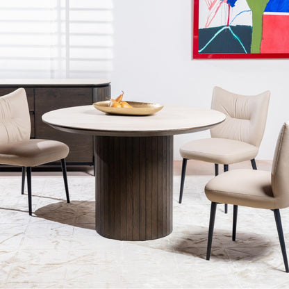 Modena Leather Dining Chair Set of 2