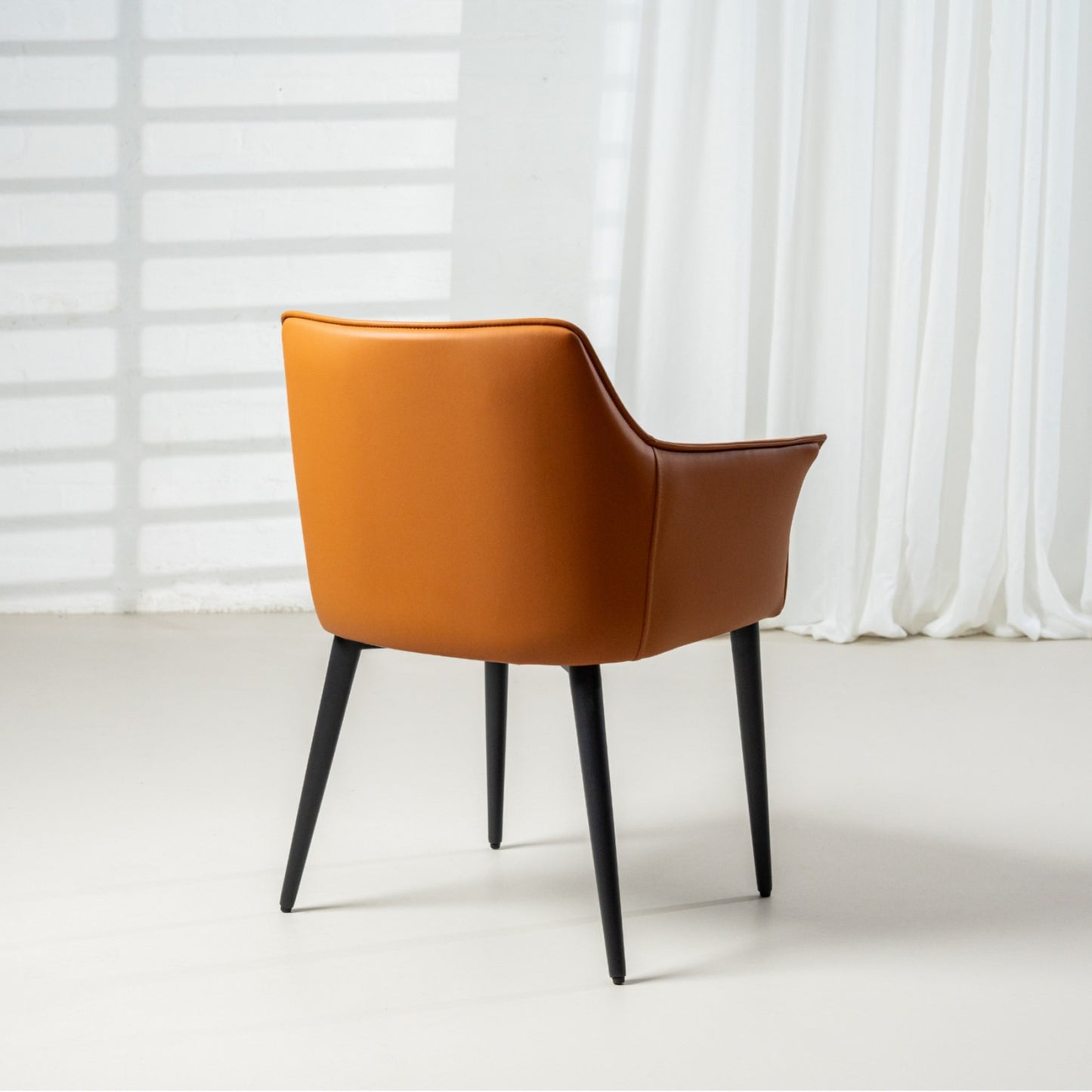 Monaco Leather Dining Chair Set of 2