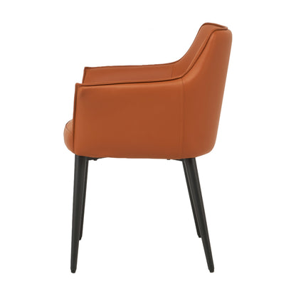 Monaco Leather Dining Chair Set of 2