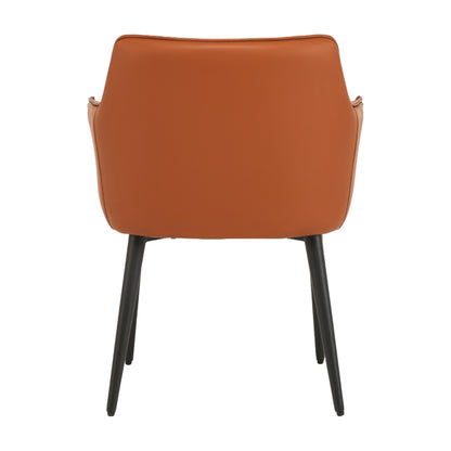 Monaco Leather Dining Chair Set of 2