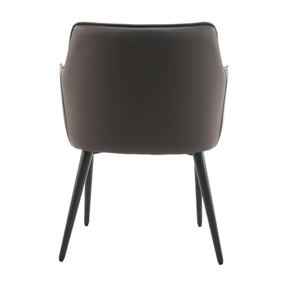 Monaco Leather Dining Chair Set of 2