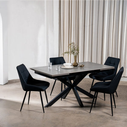 Newcastle Ceramic Extension Dining Table