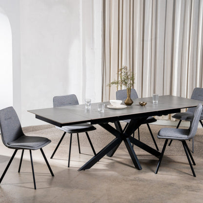 Newcastle Ceramic Extension Dining Table