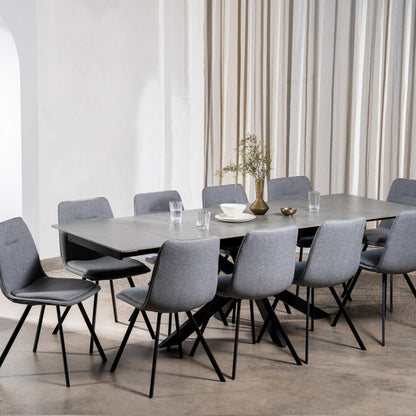 Newcastle Ceramic Extension Dining Table