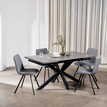 Newcastle Ceramic Extension Dining Table