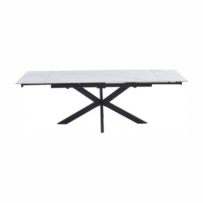 Newcastle Ceramic Extension Dining Table