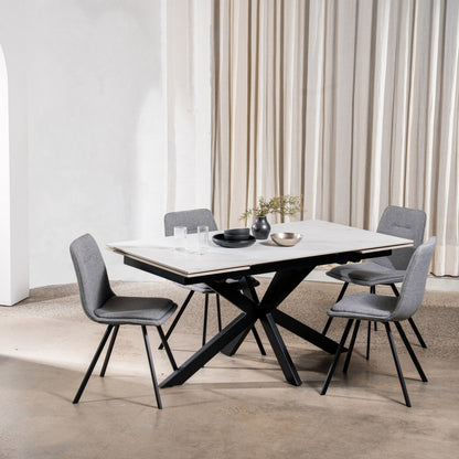 Newcastle Ceramic Extension Dining Table