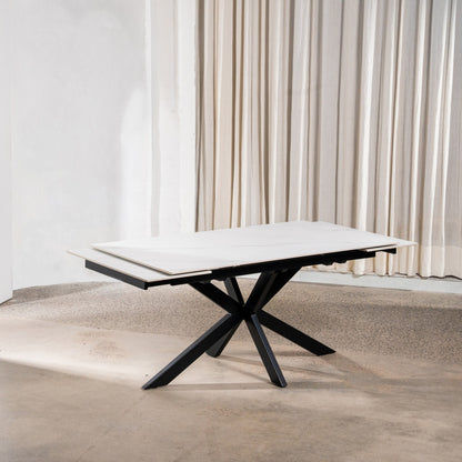 Newcastle Ceramic Extension Dining Table