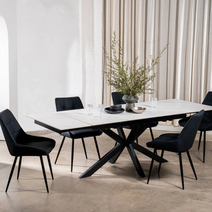 Newcastle Ceramic Extension Dining Table
