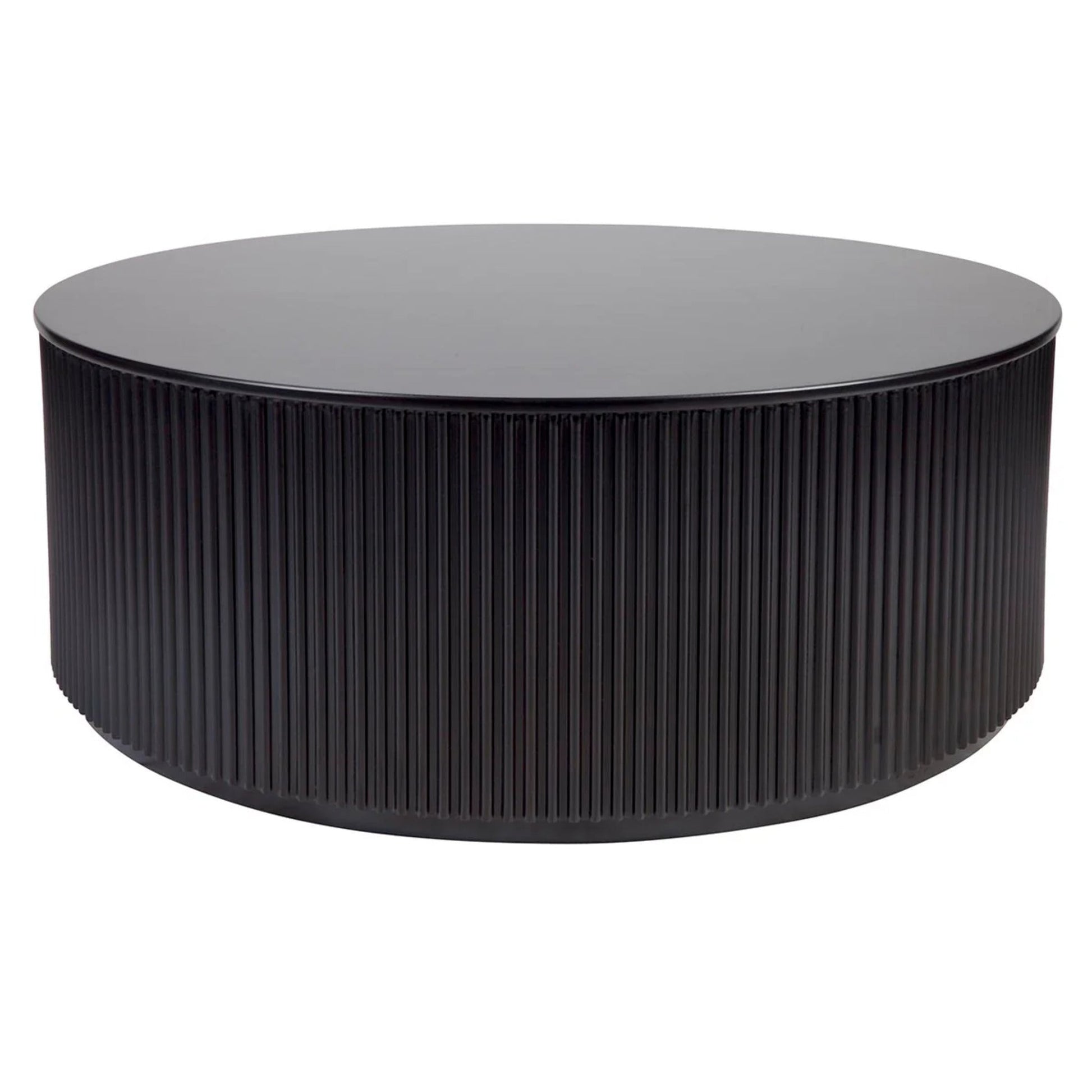 Nomad Round Coffee Table Coffee Table Cafe Lighting & Living Black