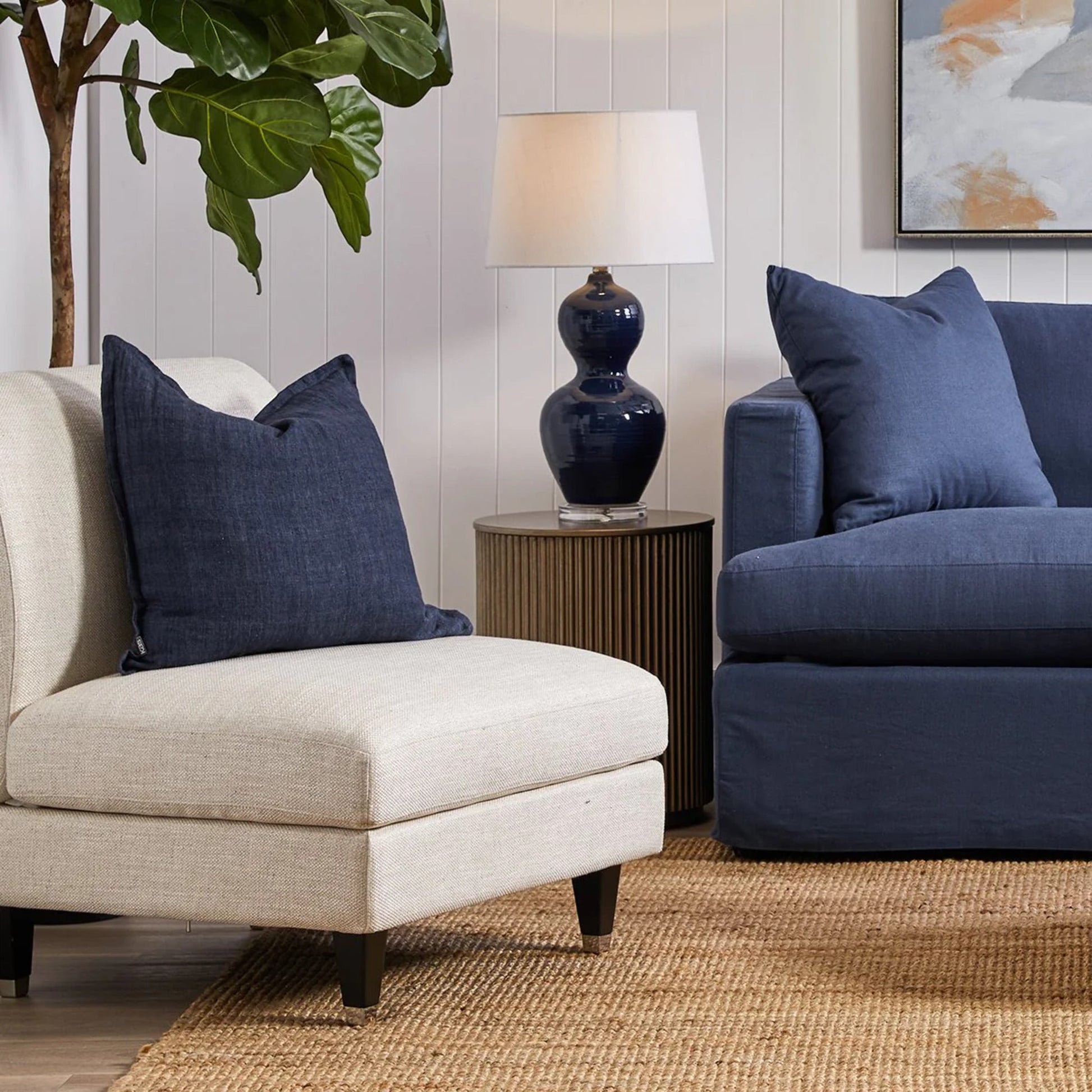 Nomad Round Side Table Side Table Cafe Lighting & Living