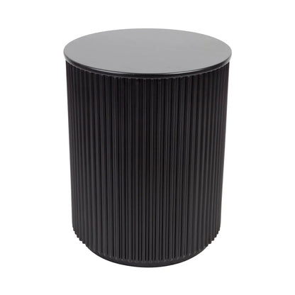 Nomad Round Side Table Side Table Cafe Lighting & Living Black