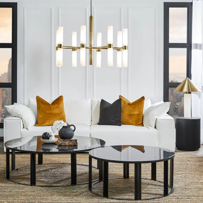 Nomad Round Side Table Side Table Cafe Lighting & Living