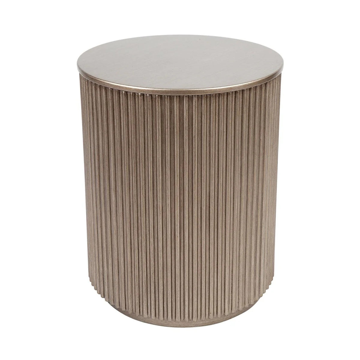 Nomad Round Side Table Side Table Cafe Lighting & Living Retro Antique Gold