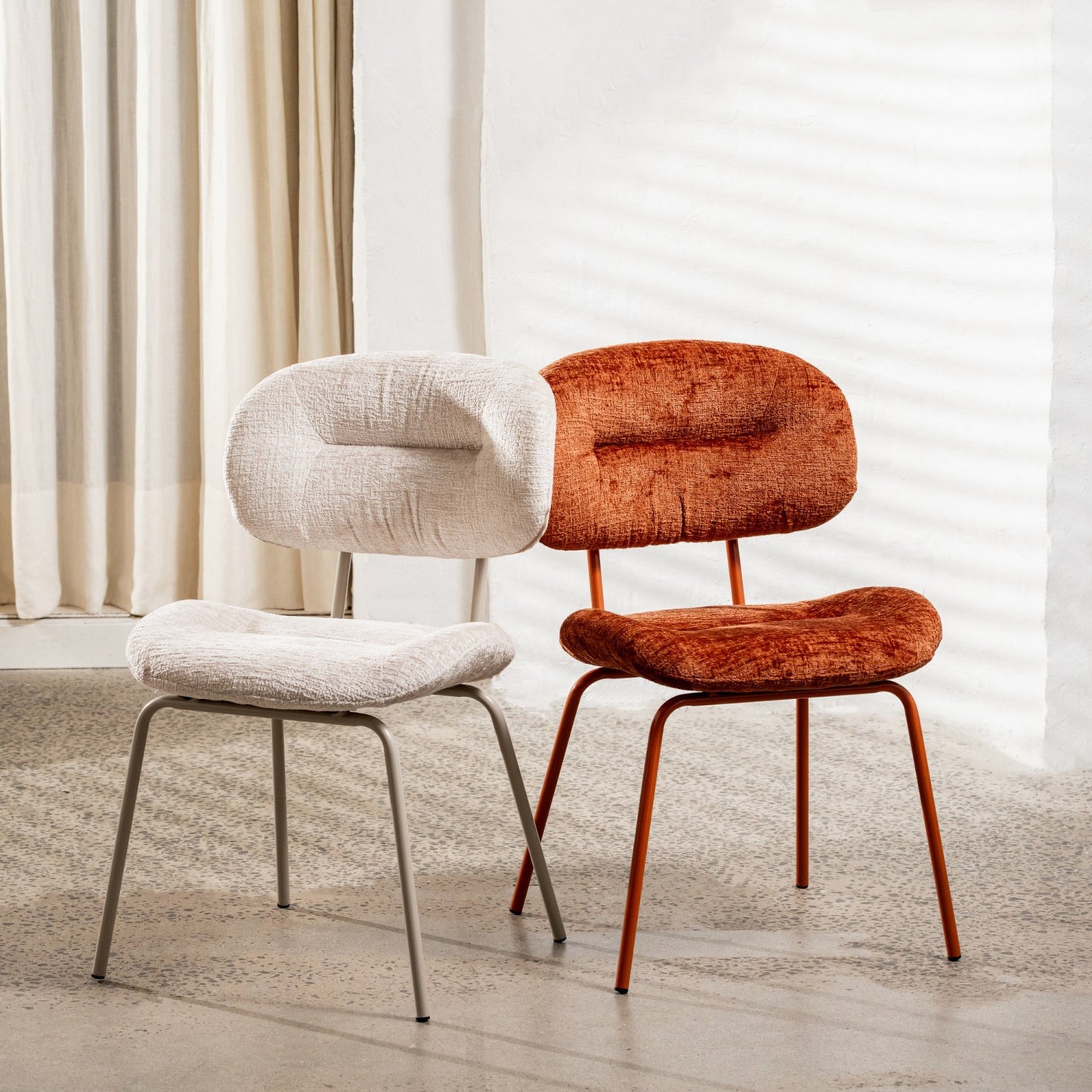 Paris Metal Dining Chair Set of 2