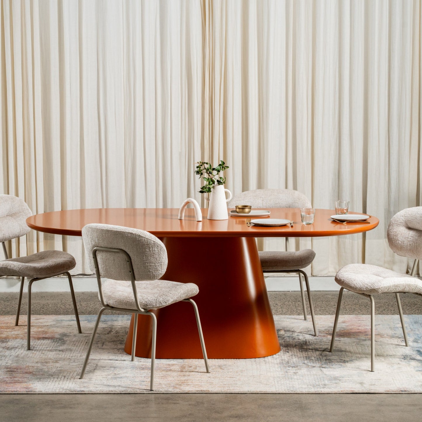 Paris Metal Dining Chair Set of 2