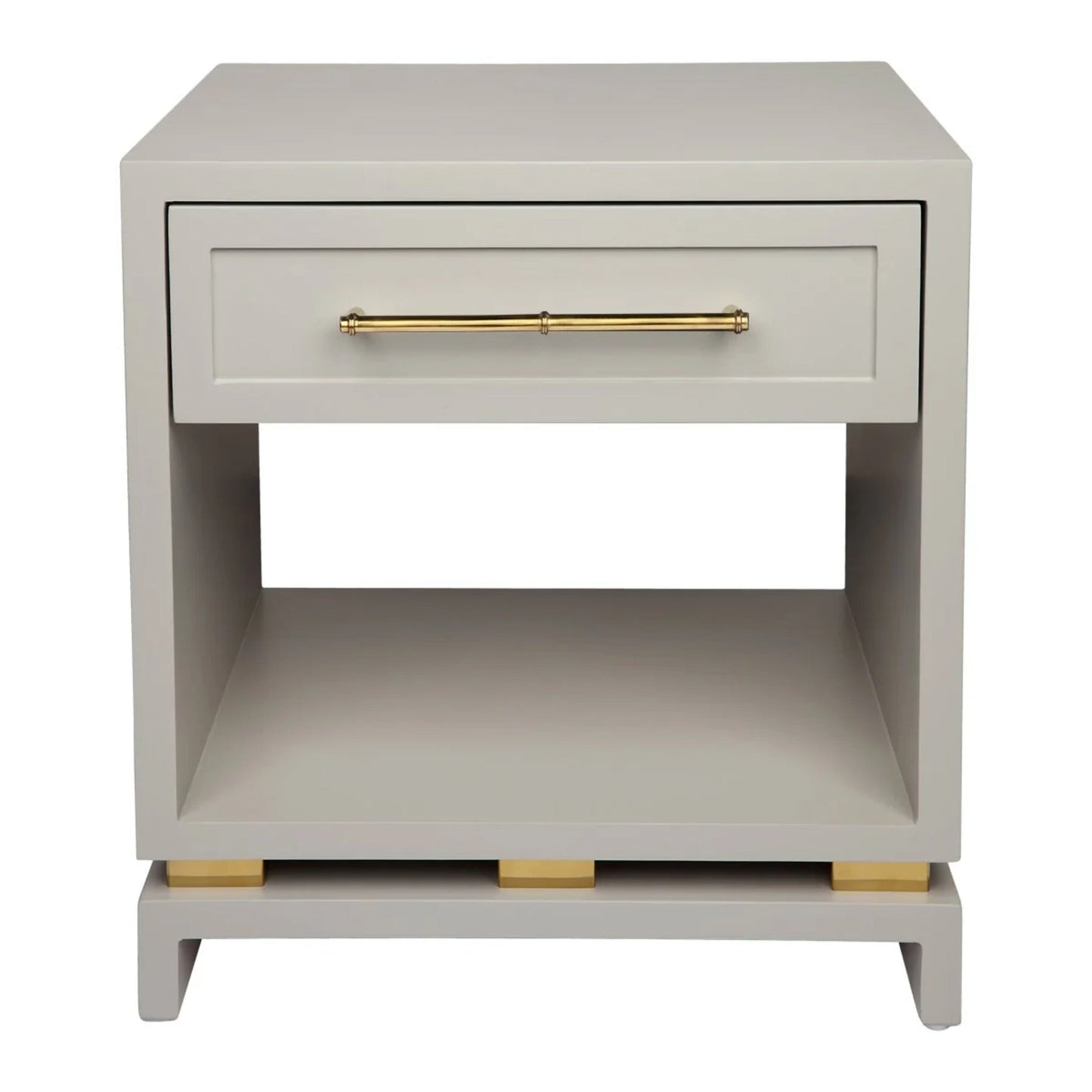 Pearl Small Bedside Table Side Table Cafe Lighting & Living Pearl Grey