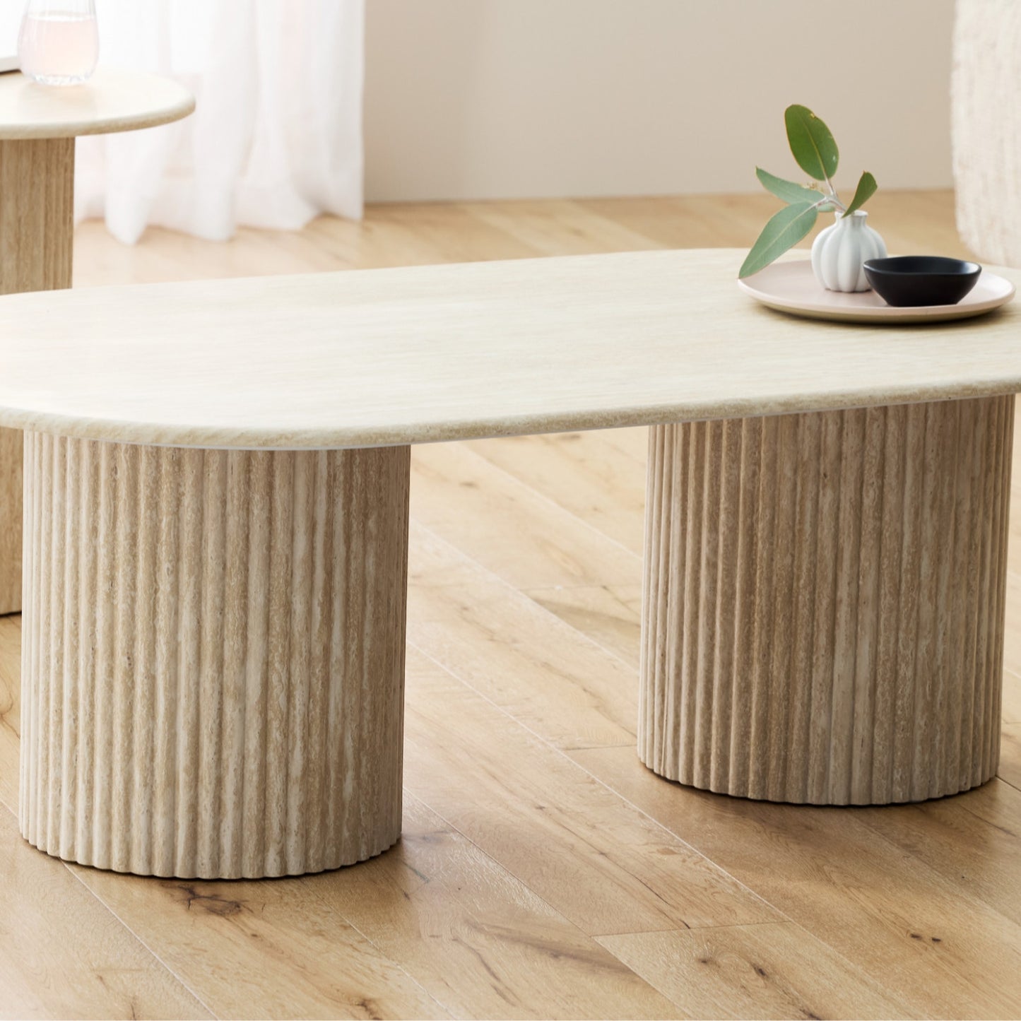 Pompeii Coffee Table - Travertine