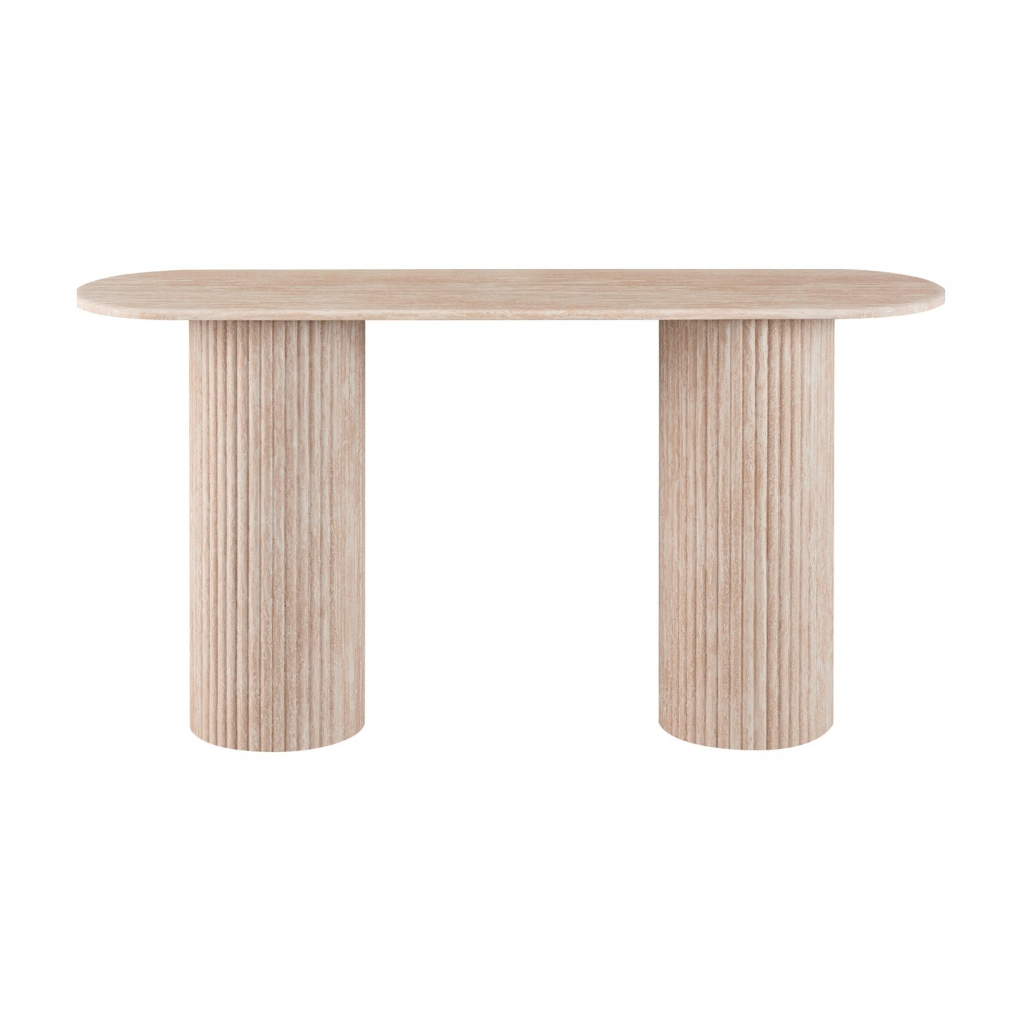 Pompeii Console Table - Travertine
