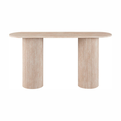 Pompeii Console Table - Travertine