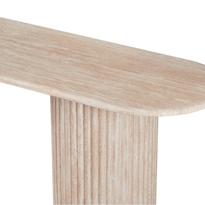 Pompeii Console Table - Travertine