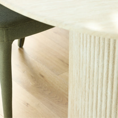 Pompeii Dining Table - Travertine