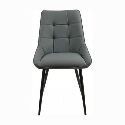 Ruben Leather Dining Chair Set of 2