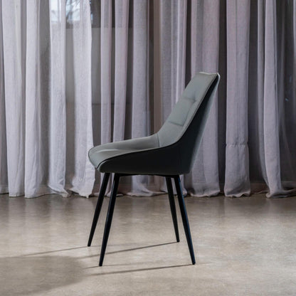 Ruben Leather Dining Chair Set of 2
