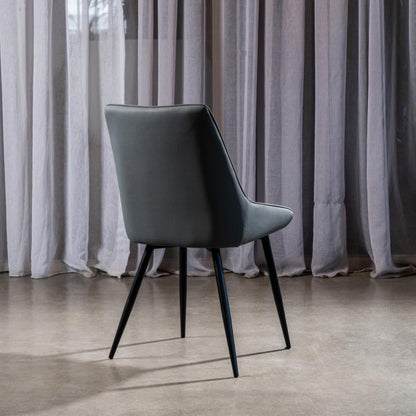 Ruben Leather Dining Chair Set of 2