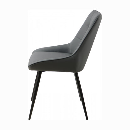 Ruben Leather Dining Chair Set of 2