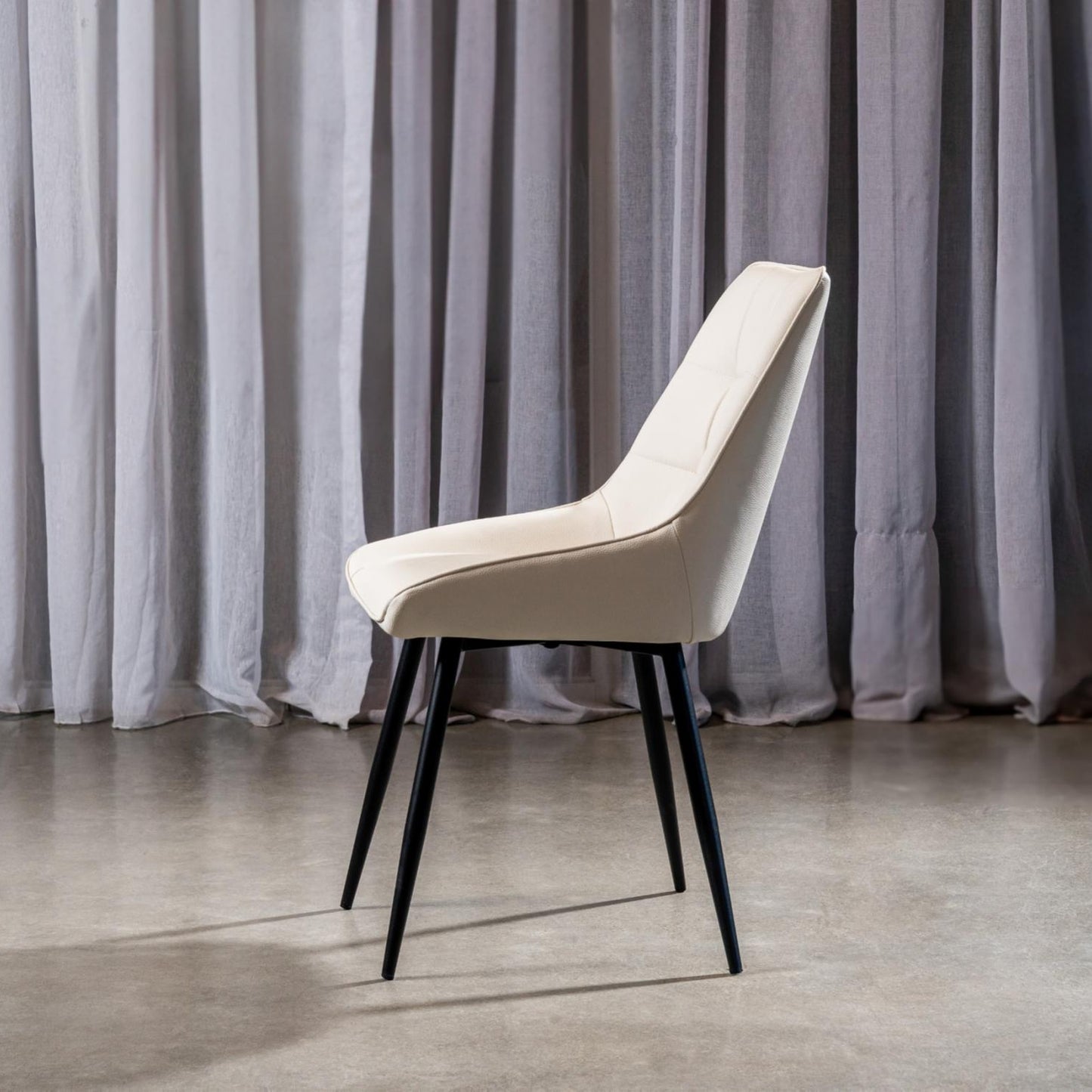 Ruben Leather Dining Chair Set of 2