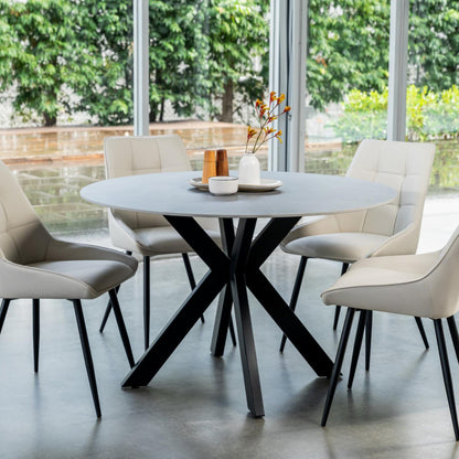 Ruben Leather Dining Chair Set of 2