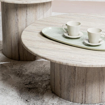 Seoul Marble Coffee Table - Grey