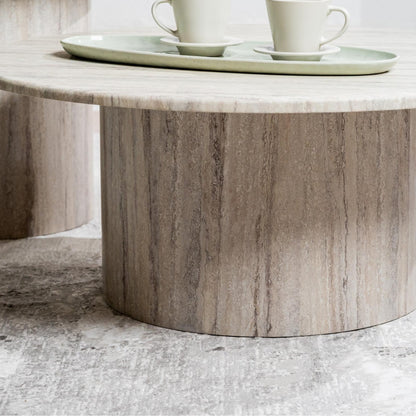 Seoul Marble Coffee Table - Grey