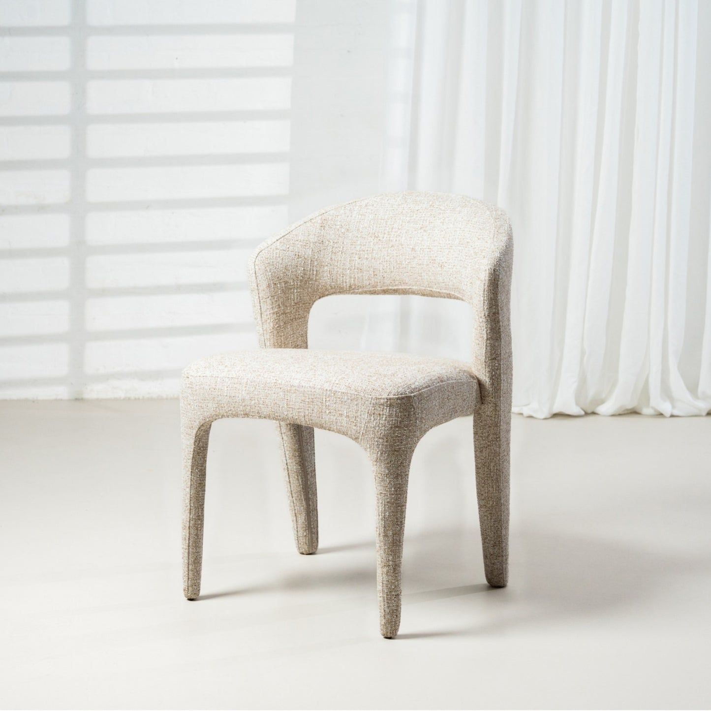 Seville Fabric Dining Chair Set of 2
