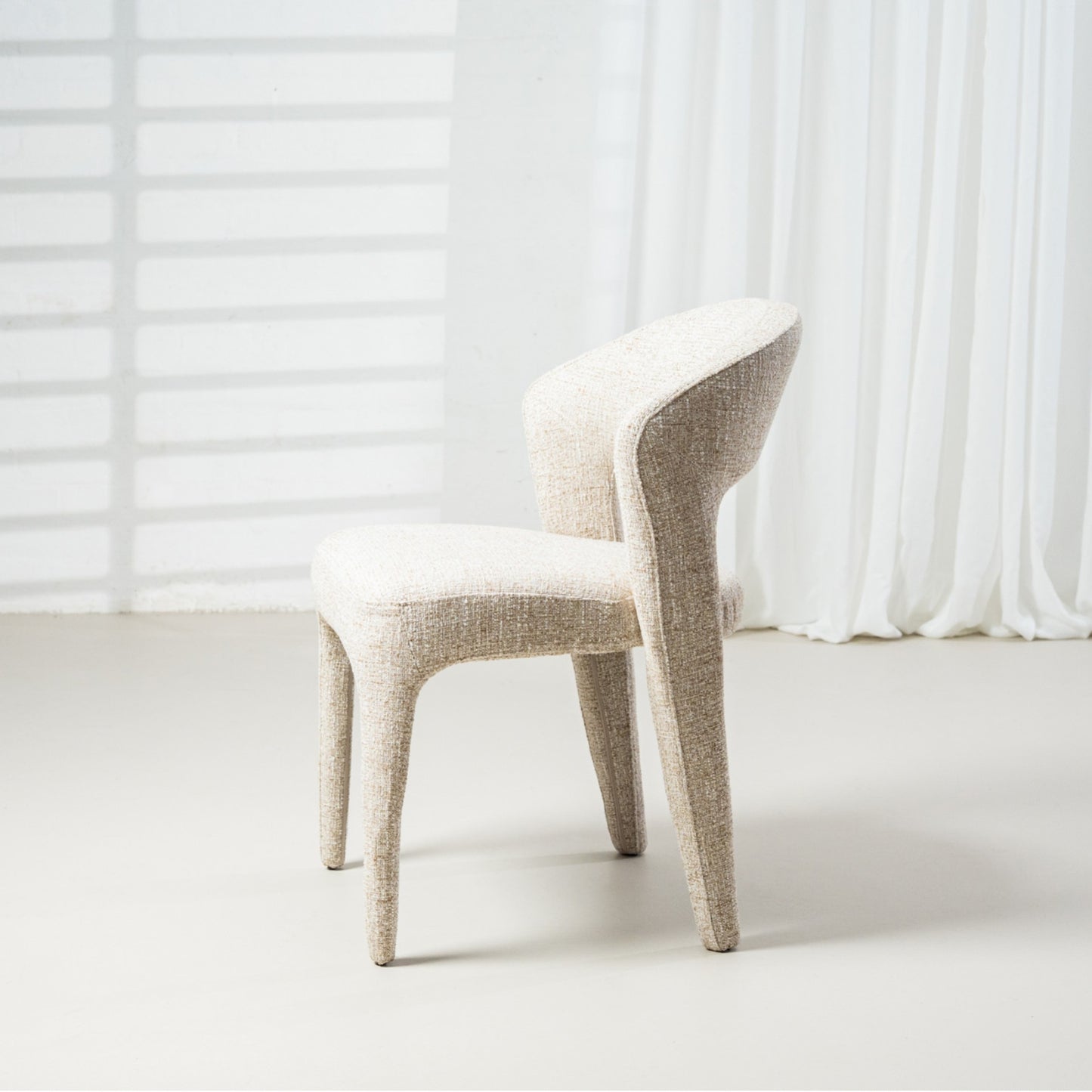 Seville Fabric Dining Chair Set of 2