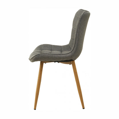 Sydney Fabric Dining Chair Set of 2