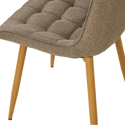 Sydney Fabric Dining Chair Set of 2