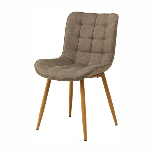 Sydney Fabric Dining Chair Set of 2