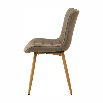 Sydney Fabric Dining Chair Set of 2