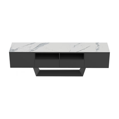 Symphony Ceramic TV Entertainment Unit - Marmo