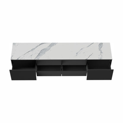 Symphony Ceramic TV Entertainment Unit - Marmo