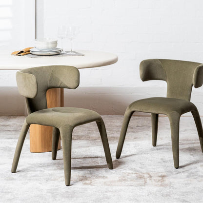 Taurus Fabric Dining Chair Set of 2