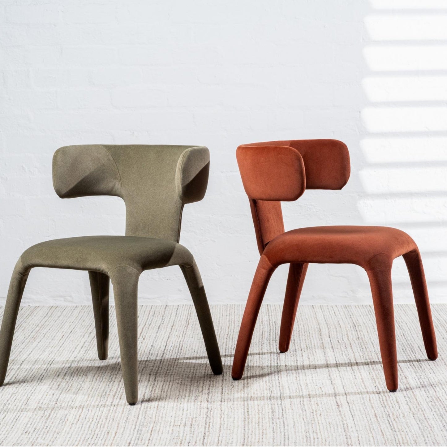 Taurus Fabric Dining Chair Set of 2