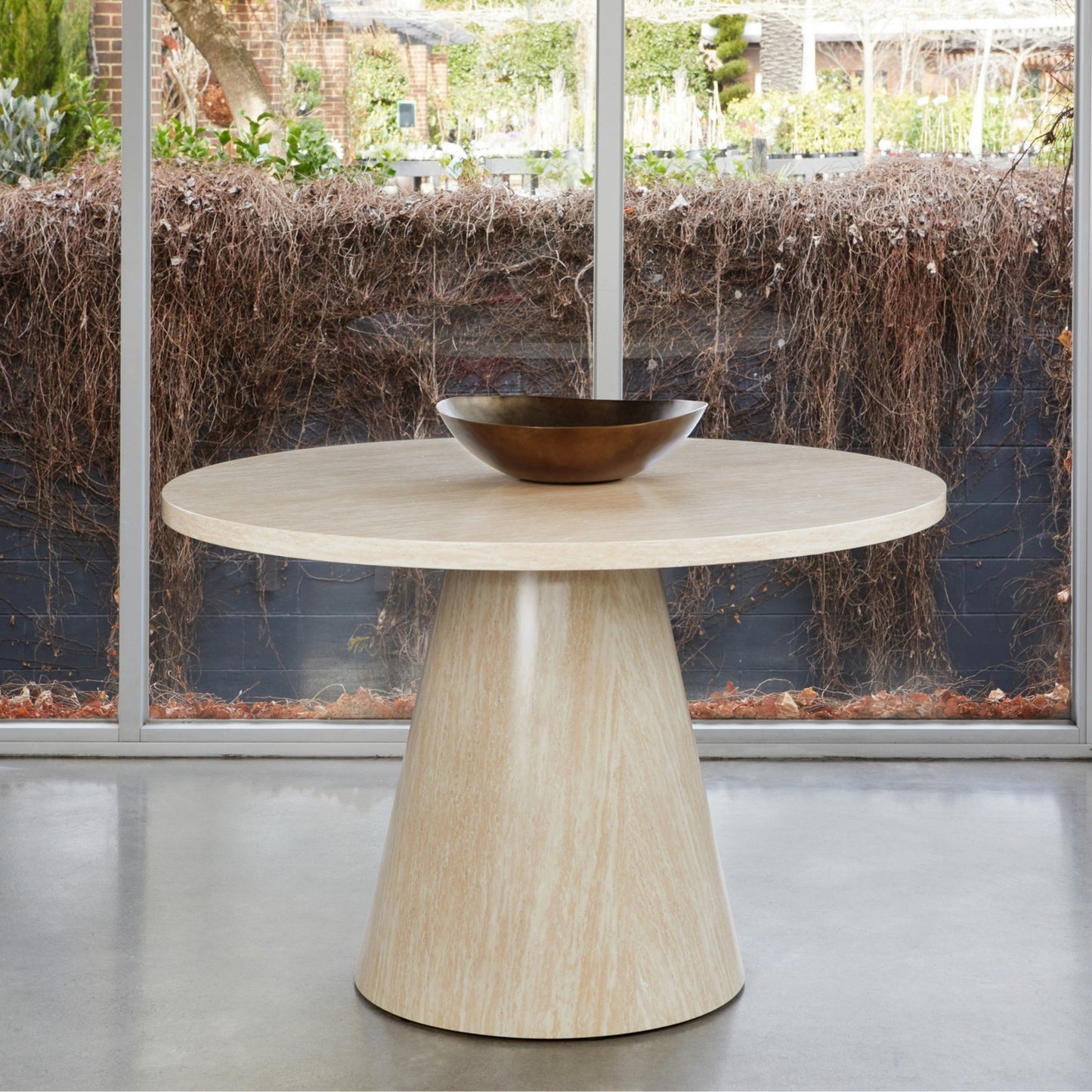 Tessa Wood Dining Table - French Fawn