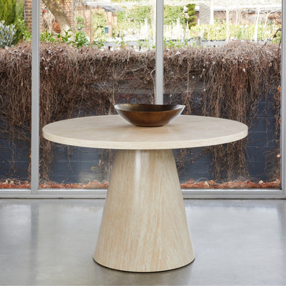 Tessa Wood Dining Table - French Fawn