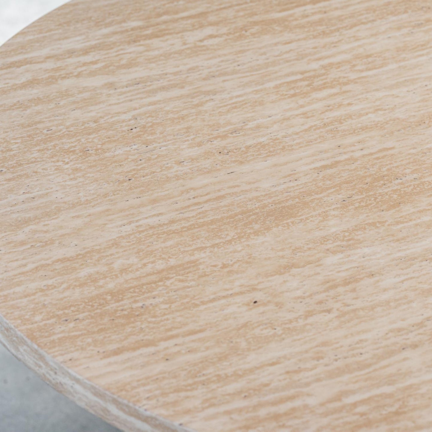 Tessa Wood Dining Table - French Fawn
