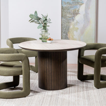 Toronto Fabric Dining Chair Set of 2