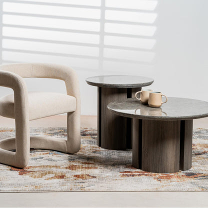 Toronto Fabric Dining Chair Set of 2