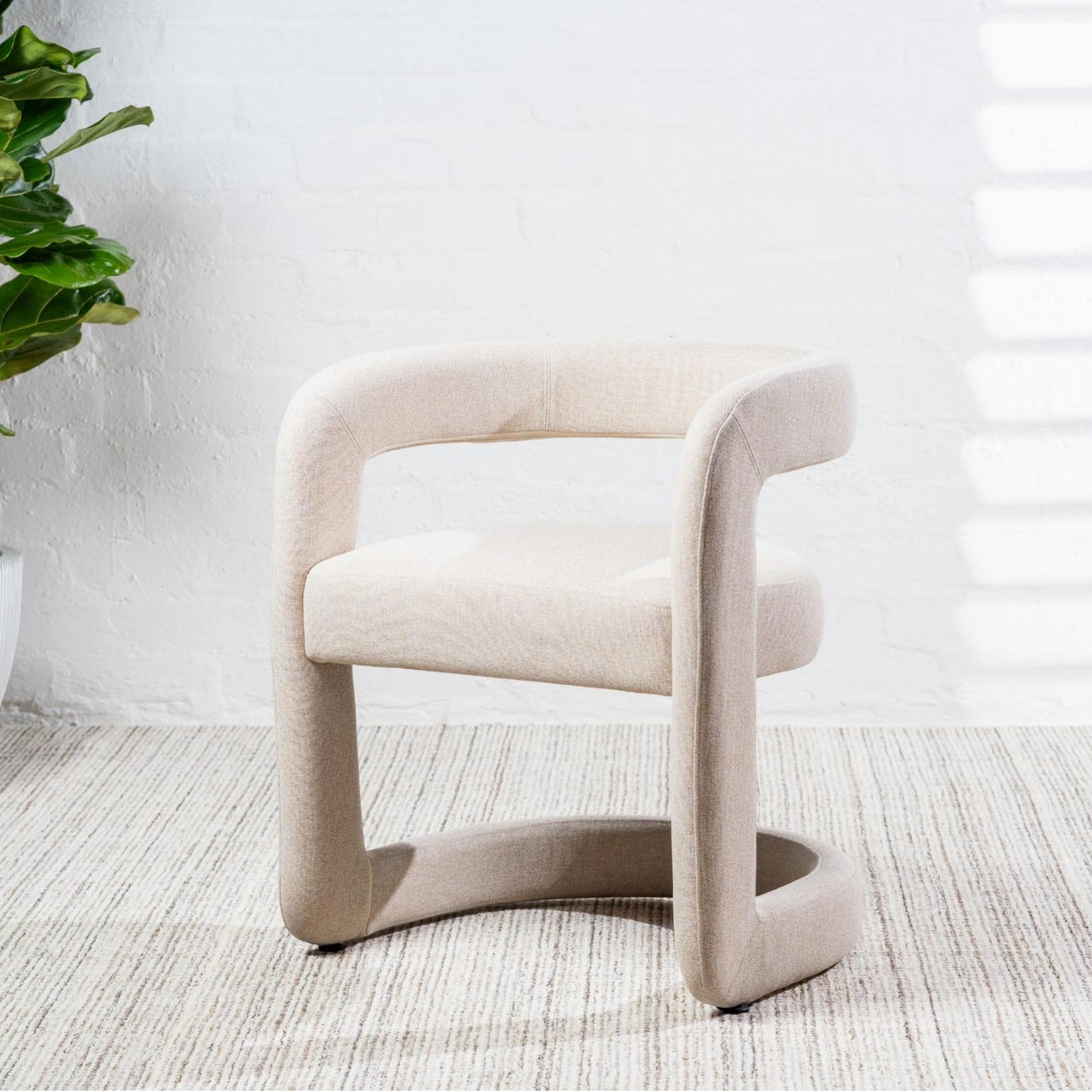 Toronto Fabric Dining Chair Set of 2